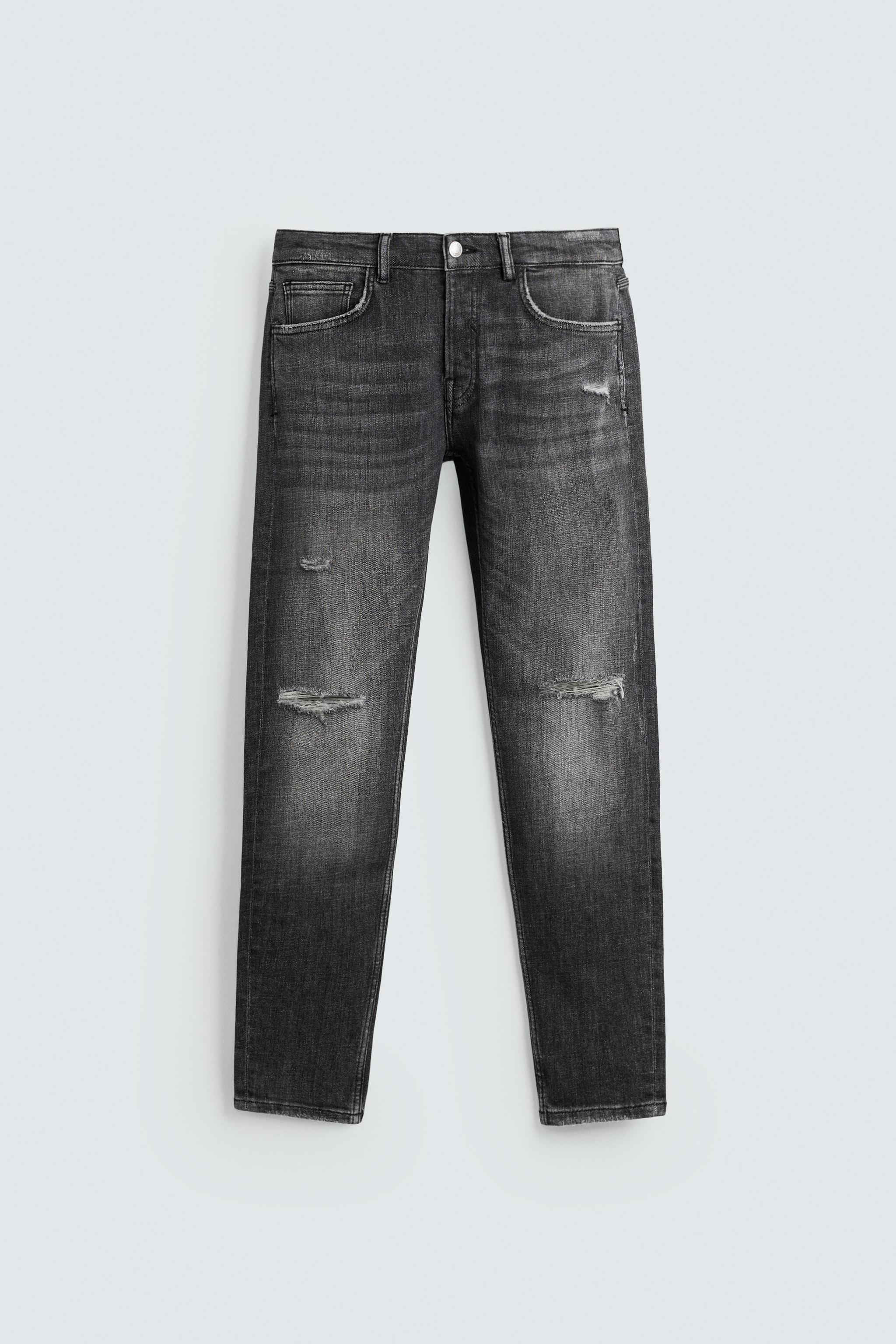 RIPPED SKINNY FIT JEANS